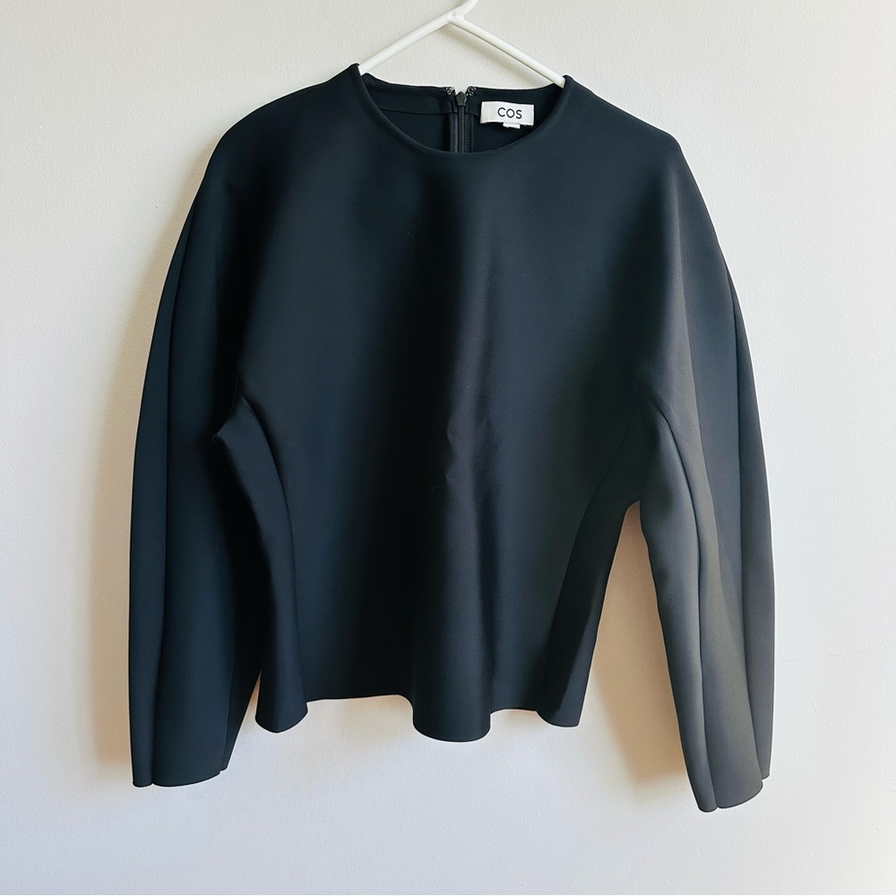 Cos Structured Waisted Top - Black - image 2